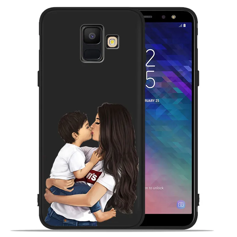 Для мам и детей, арабские африканские королевы для девочек для samsung Galaxy A9 A8 A7 A6 A5 A3 J3 J4 J5 J6 J8 плюс чехол для телефона чехол Coque Etui - Цвет: H1482