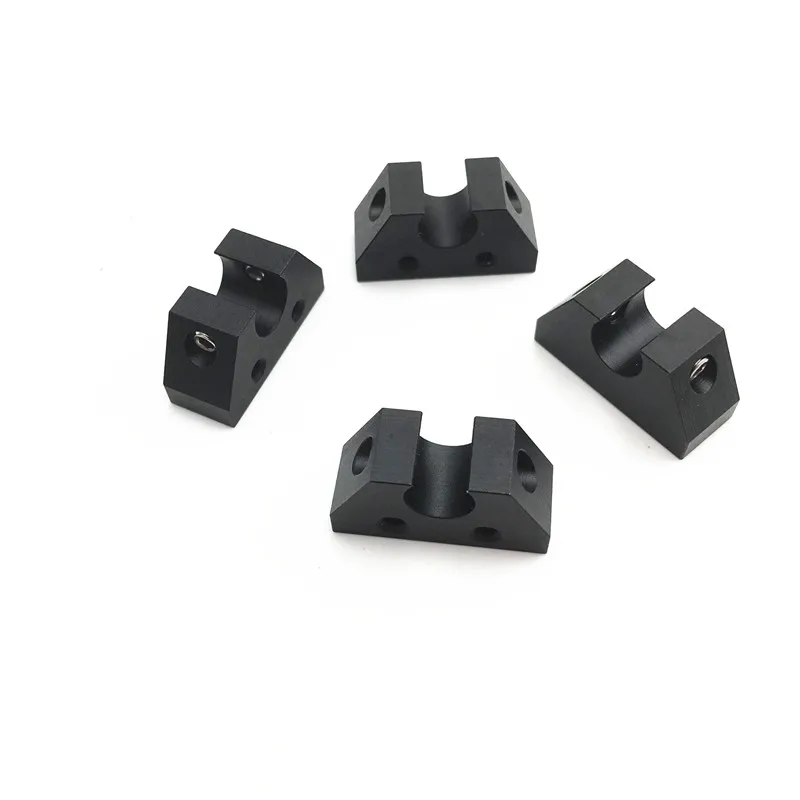 Funssor 4 шт. черный анодированный алюминиевый держатель Y для Prusa i3 MK3 3D принтера