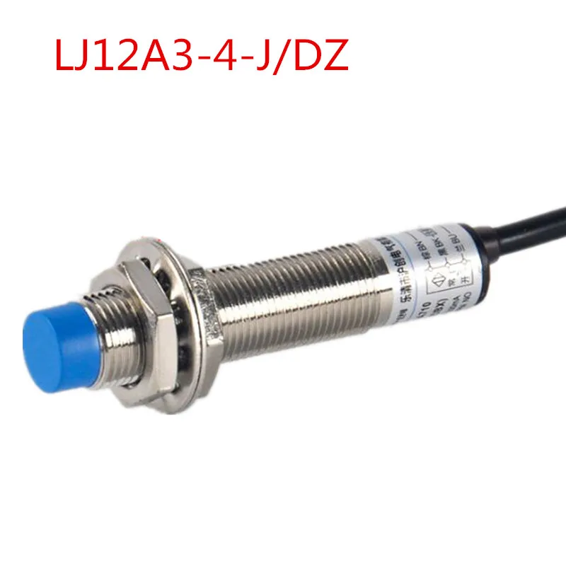 

Металлический датчик, Бесконтактный переключатель LJ12A3-4-J/DZ-380V, 380 В переменного тока, нормально закрытый