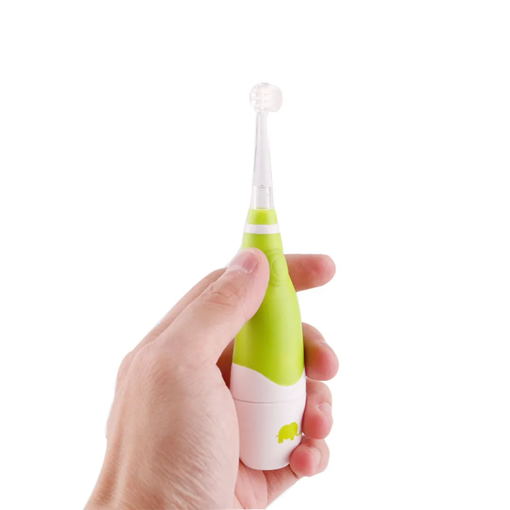 

Professional seago child baby sonic electric toothbrush intelligent sg-902 vibration with LED light and smart reminder free ship