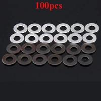 100pcs m2 screw gasket washer flat o ring seal kit for rc model cars spare parts diy mini tamiya 4wd racing car accessories