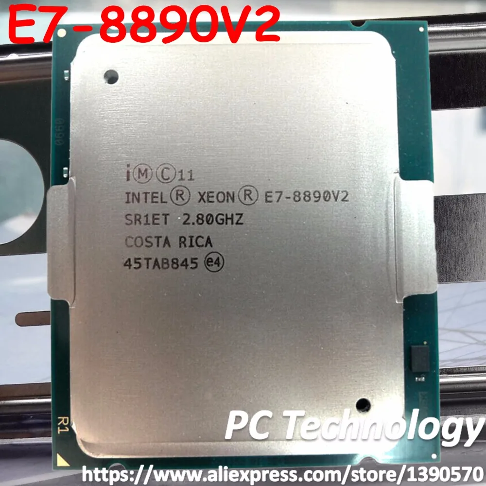 Процессор Intel Xeon QS версия E7 8890V2 15 ядер 2 80 ГГц 37 5 МБ 155 Вт LGA2011 8890 V2|xeon e7|intel xeon e7intel |
