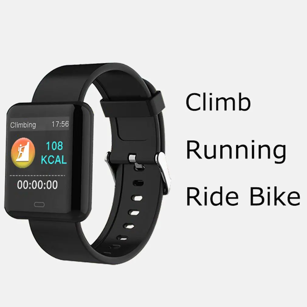 TLWB8 Smartband 1 3 &quotцветной экран монитор артериального давления пульсометр Удаленная