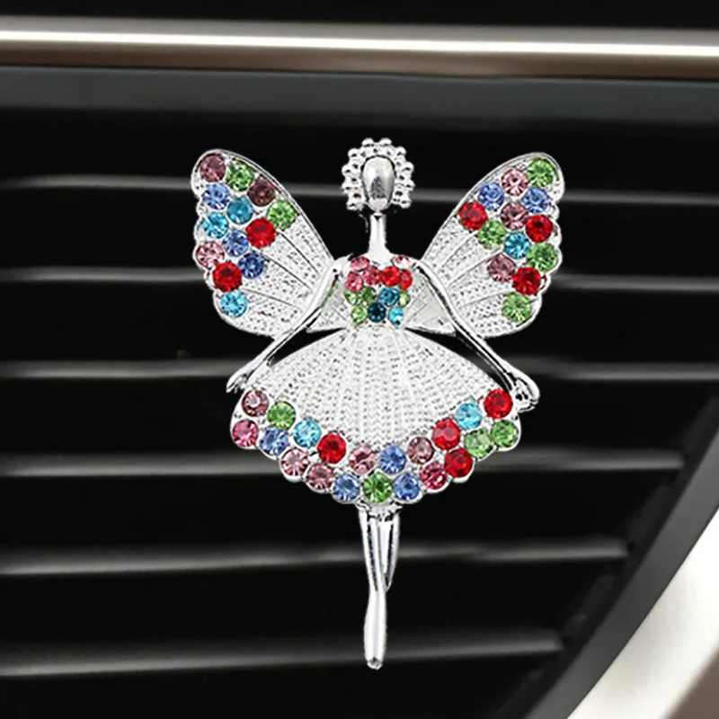 Автомобильные твердые духи освежитель воздуха Алмазный танец девушка