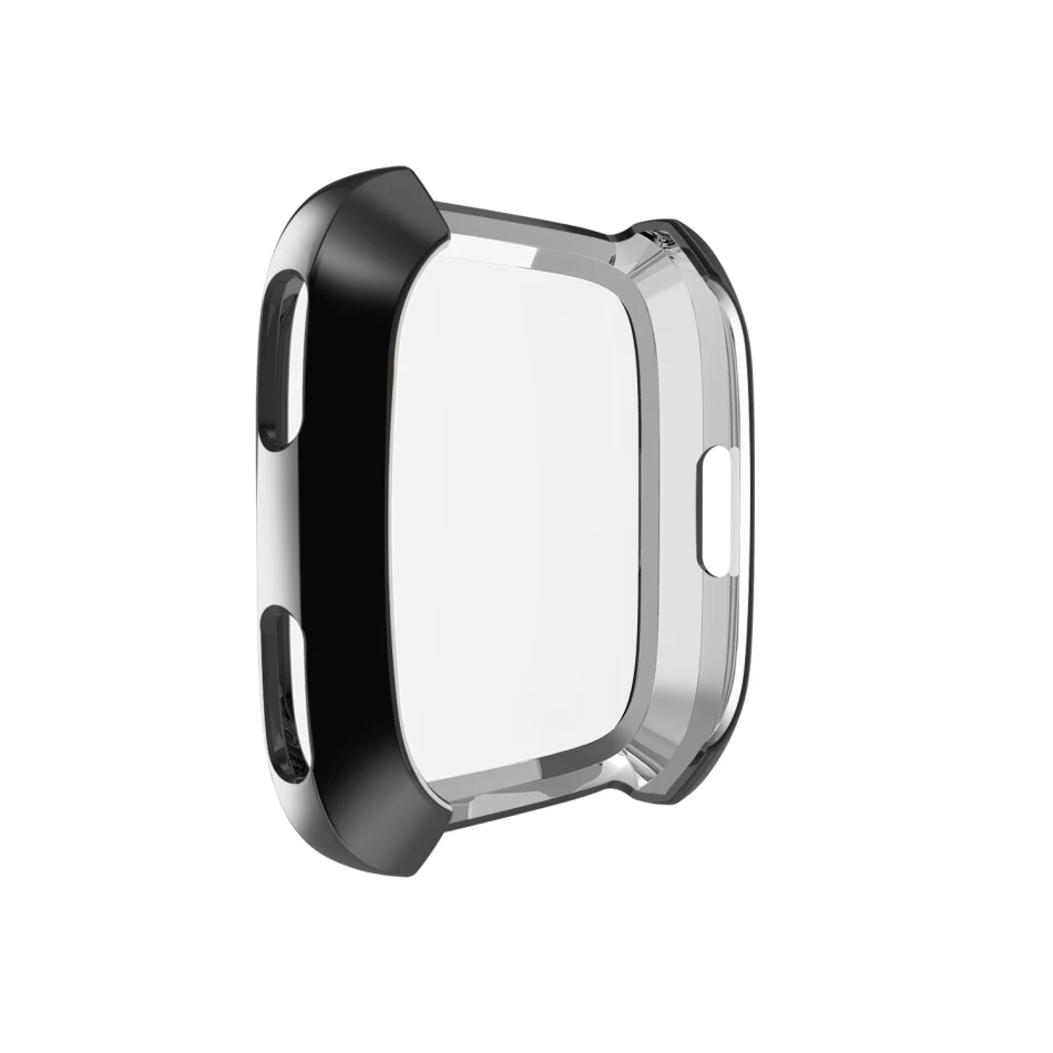 Ультра-тонкий чехол для Fitbit Versa, ремешок чехол Fit Bit Versa 2 тонкий прозрачный мягкий покрытие TPU аксессуары для часов защита экрана