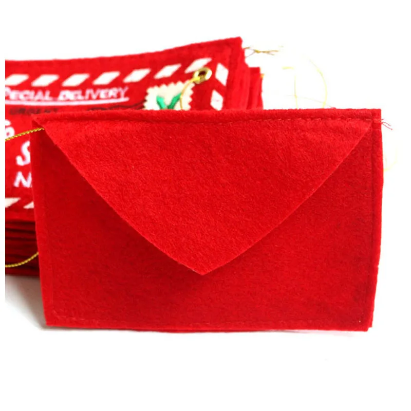 Рождественские украшения для конфет открытки-конверты конверт дом 6 шт.