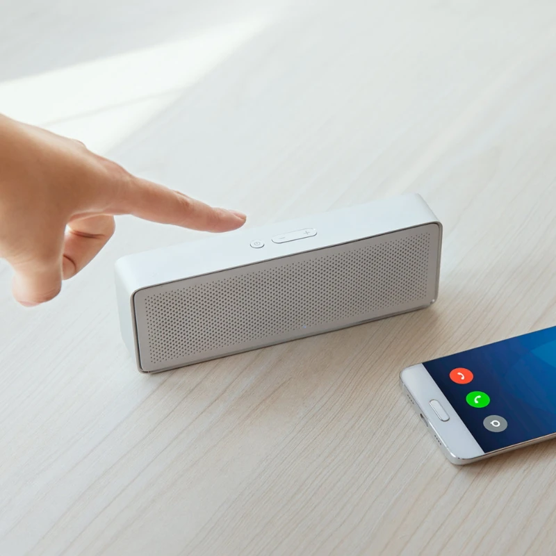 Оригинальный Xiaomi Mi Bluetooth динамик квадратная коробка 2 стерео портативный 4 HD