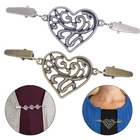 Заколки в стиле ретро для свитера, кардигана, хранитель, модные зажимы для шаль, утка, пряжки, украшение для одежды, бусины, жемчуг, брошь, металлическая пряжка