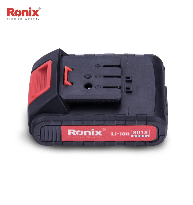 Ronix Новинка 18В 1.5A шуруповерт дрель две батареи с функцией Impcat BMC коробка модель