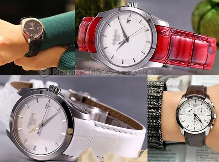 Новый ремешок для часов с изогнутым концом 18 мм Золотой раскладной застежкой