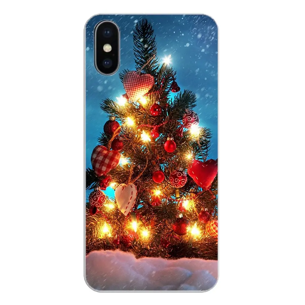 Christmas Snow Reindeers New Year Silicone Cover Bag For Huawei Honor 5A LYO-L21 Y6 II Compact Y5 2 Y5II Mate 10 Lite Nova 2i 9i |