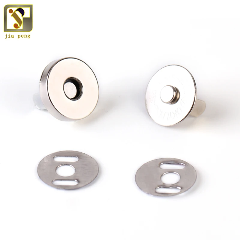 

5set Magnetic Snap Fasteners Clasps Buttons Handbag Purse Wallet Craft Bags Parts Accessories 14mm 18mm