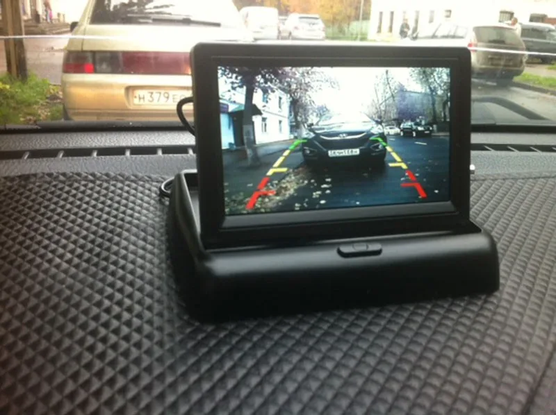 4," TFT lcd Автомобильный монитор, помощь при парковке, Европейская Рамка номерного знака, камера заднего вида, Автомобильный дисплей, монитор для авто