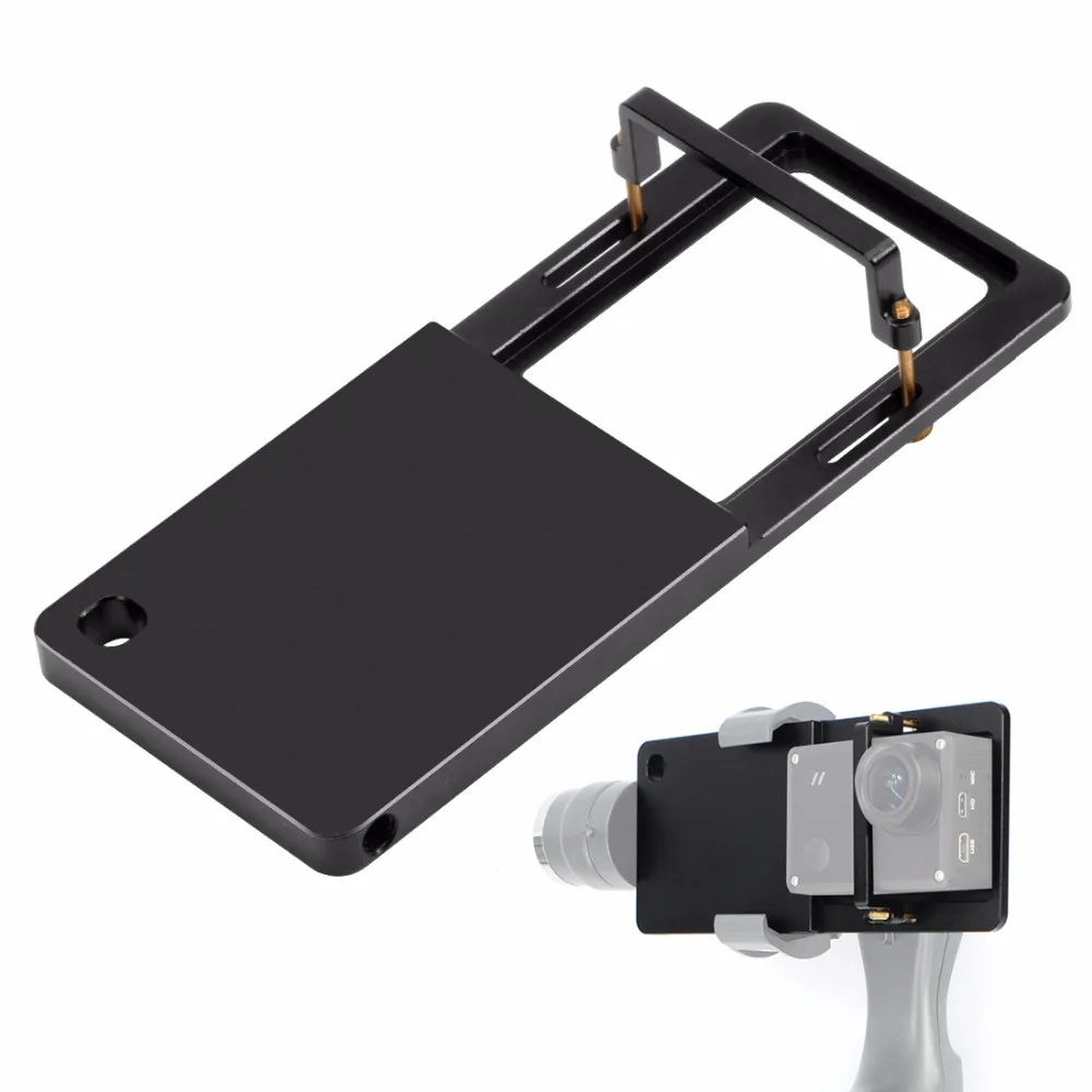 

BGNING Stabilizer Conversion Splint Aluminum Adapter Fixture Gimbal Clip For Zhiyun Feiyu Gopro Sports Camera