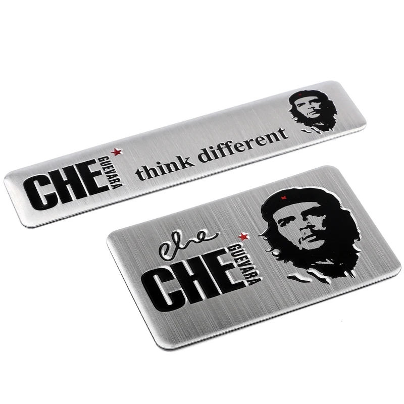 Che Guevara 3d наклейки для автомобиля металлические царапины покрытие украшение