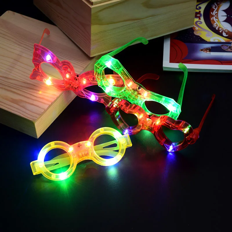 Электрические жалюзи очки фестивальный рейв Led освещение игрушки для детей мигающие новые игрушки подарки на день рождения