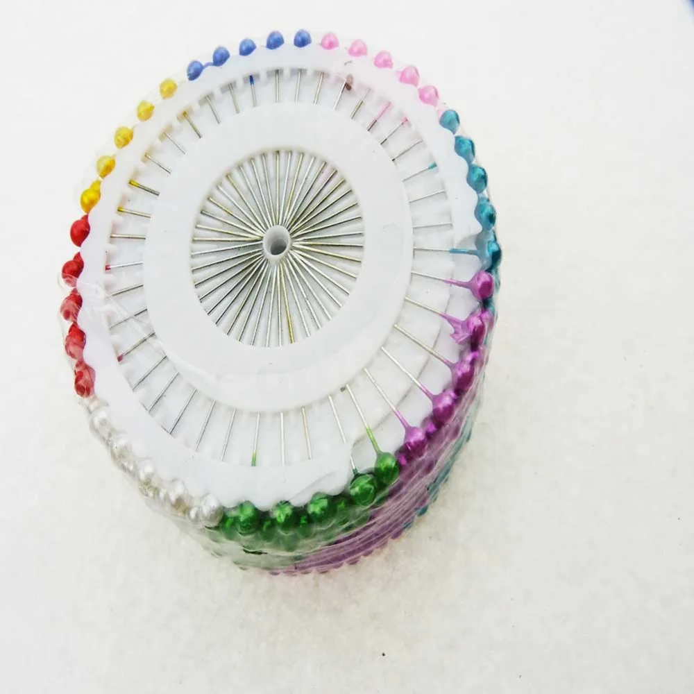 960 шт многоцветная круглая головка искусственный жемчуг украшение штифт ремесло