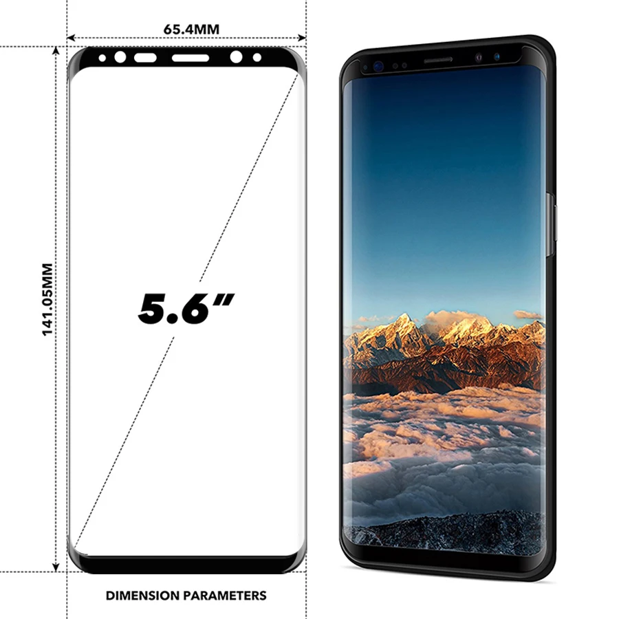Закаленное защитное стекло для Samsung Galaxy S8 plus s9 Samsug s9plus s8 s7 7s|Защитные стёкла и