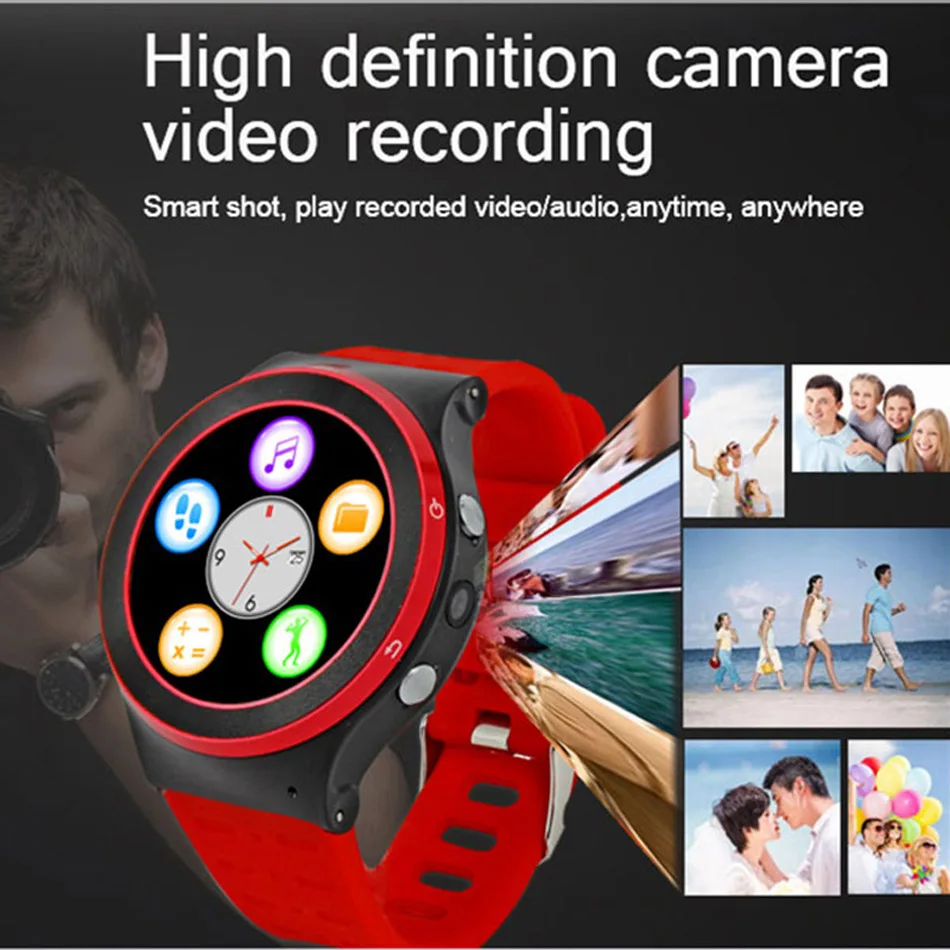 Promotion Original S99 Smartwatch 3G WIFI GPS smart watch Android 5.1 OS MTK6580 CPU 1.33 inch Screen 2.0MP camera H | Электроника