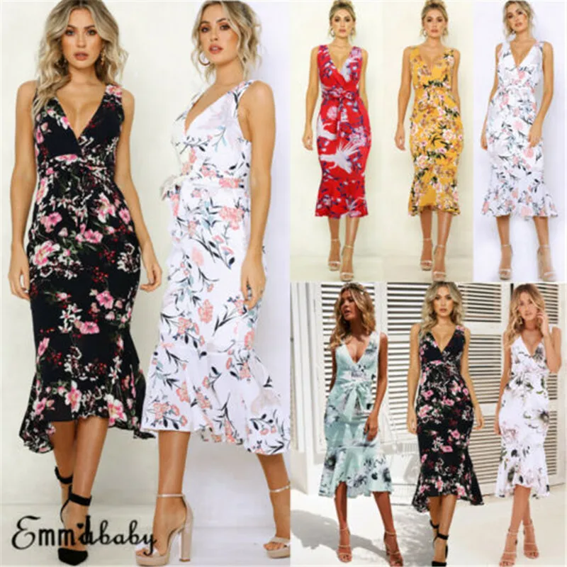 Женское платье с длинным шлейфом сексуальное без рукавов v образным вырезом и