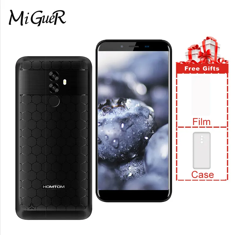 HOMTOM S99 Face ID 6200 мА/ч 4GB 64GB смартфон 5 5-дюймов безразмерная 21 + 2 Мп двойные задние