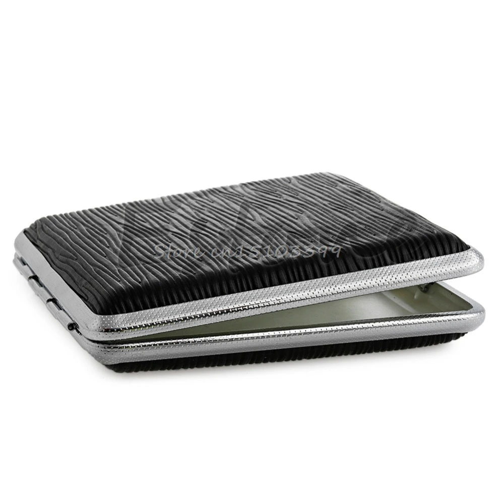 

Pocket Leather Cigarette Tobacco Case Box Holder Tool Bag Case 20Pcs Drop Ship
