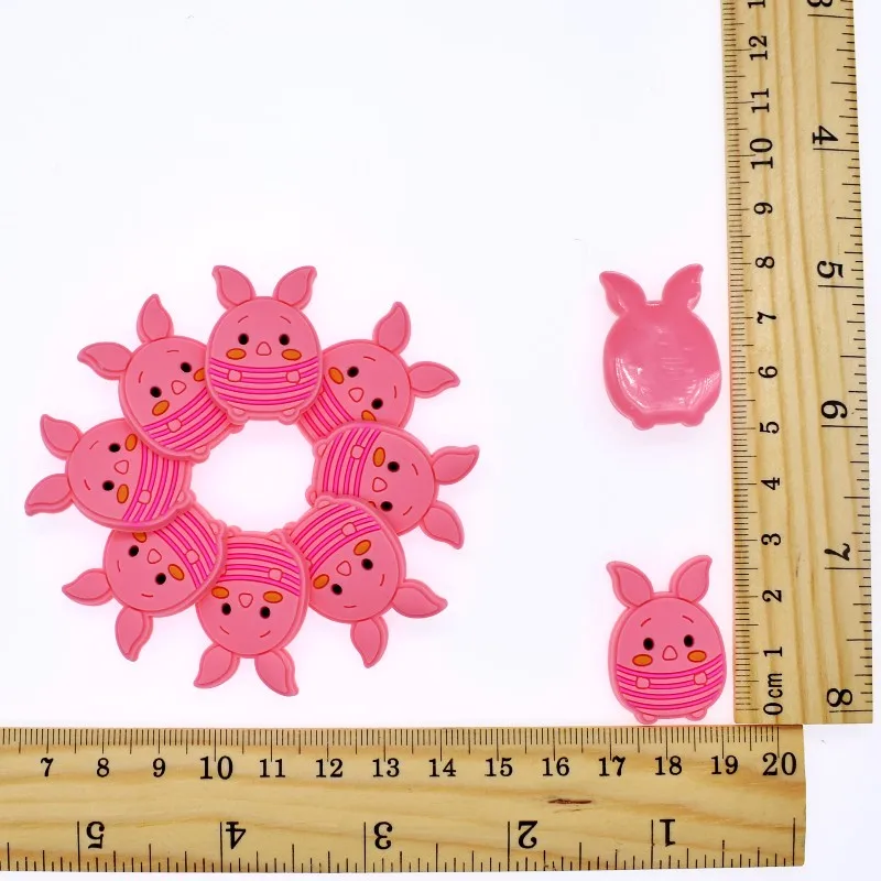 10 шт. мультяшный поросенок/Слоник/белка плоская задняя крышка ПВХ сделай сам