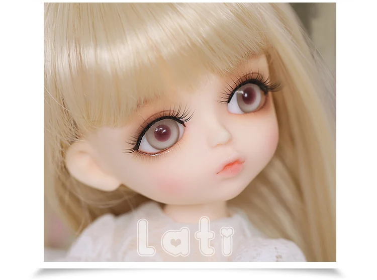 Oueneifs лати желтый Чо 1/8 BJD SD фигурки из смолы модель тела для маленьких девочек и мальчиков куклы глаза высокое качество игрушки подарок на день рождения
