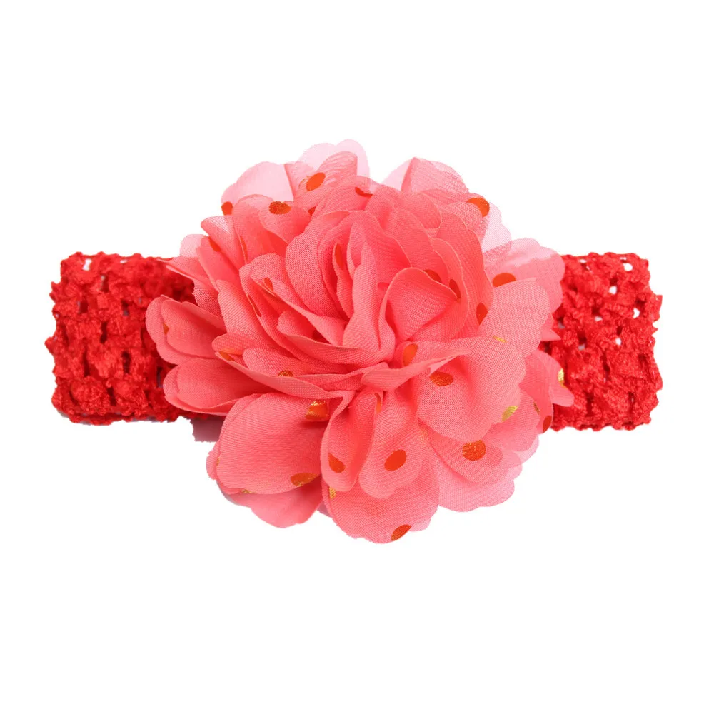 Эластичная широкая Детская повязка на голову с блестками 12 цветов аксессуары для