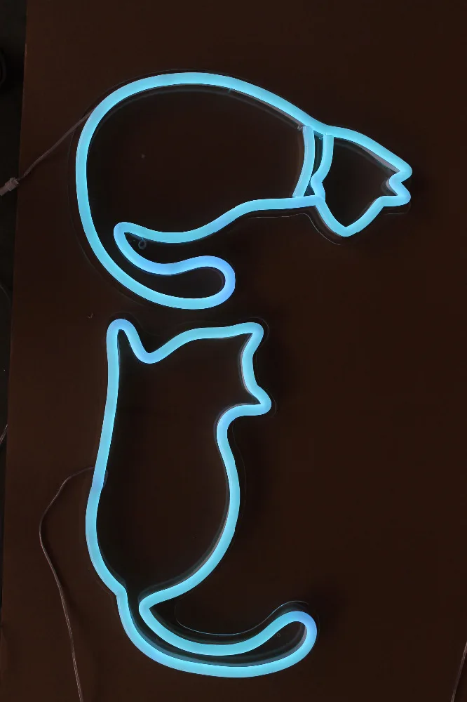 Большая светодиодсветодиодный неоновая вывеска светильник розовый Фламинго с