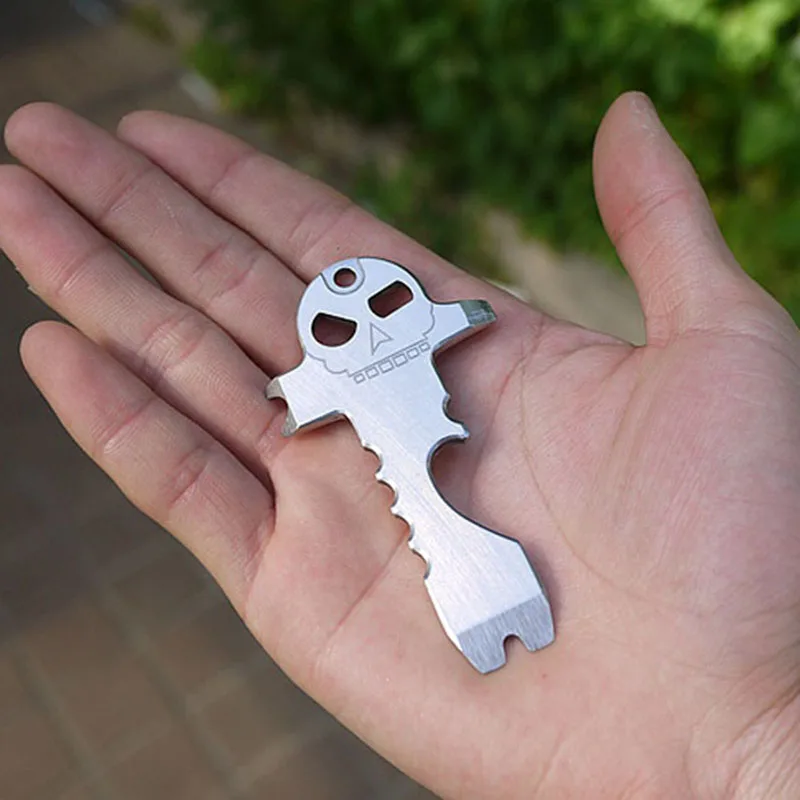 Многофункциональная Карманная отвертка из нержавеющей стали скребок открывалка