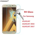 Защитное стекло, закаленное стекло для Samsung Galaxy A3 A5 2017 A7 A3 A5 2016