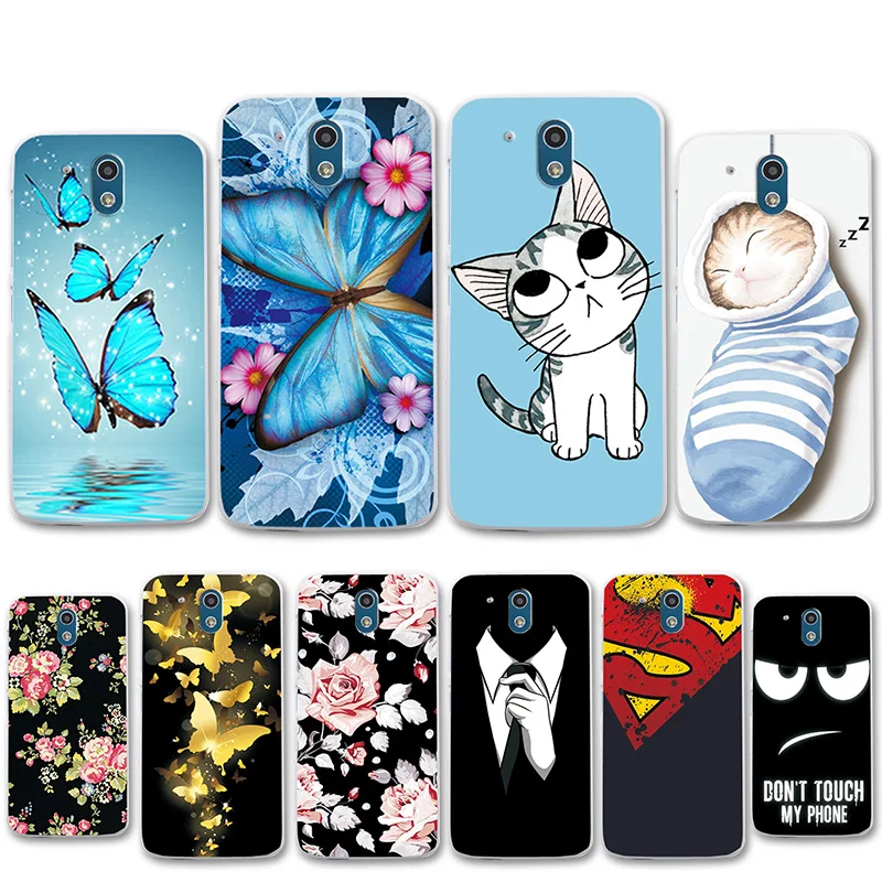 Женский красивый цветочный чехол для htc Desire 526 526G 526G+ 326 326G Dual Sim с цветными цветами