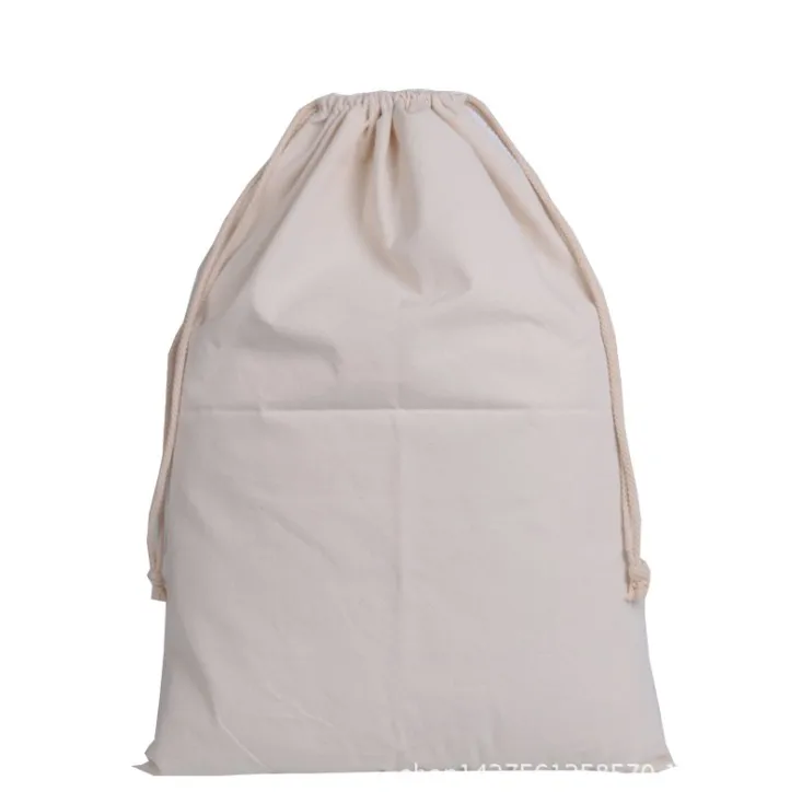 

New High Quality 1Pc Vintage Christmas Gift Bag Drawstring Canvas Santa Claus Rustic Christmas Stocking Bags Decoration Styles