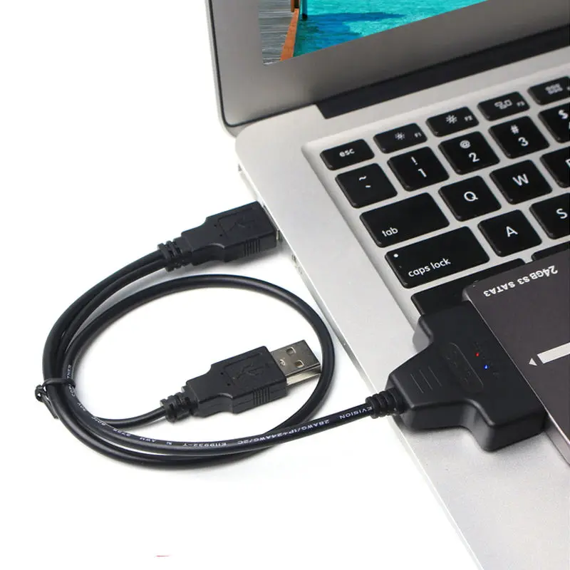 Внешний жесткий диск для 2 5 дюймового жесткого диска 50 шт.|usb 2.0 to sata|sata usbadapter cable |