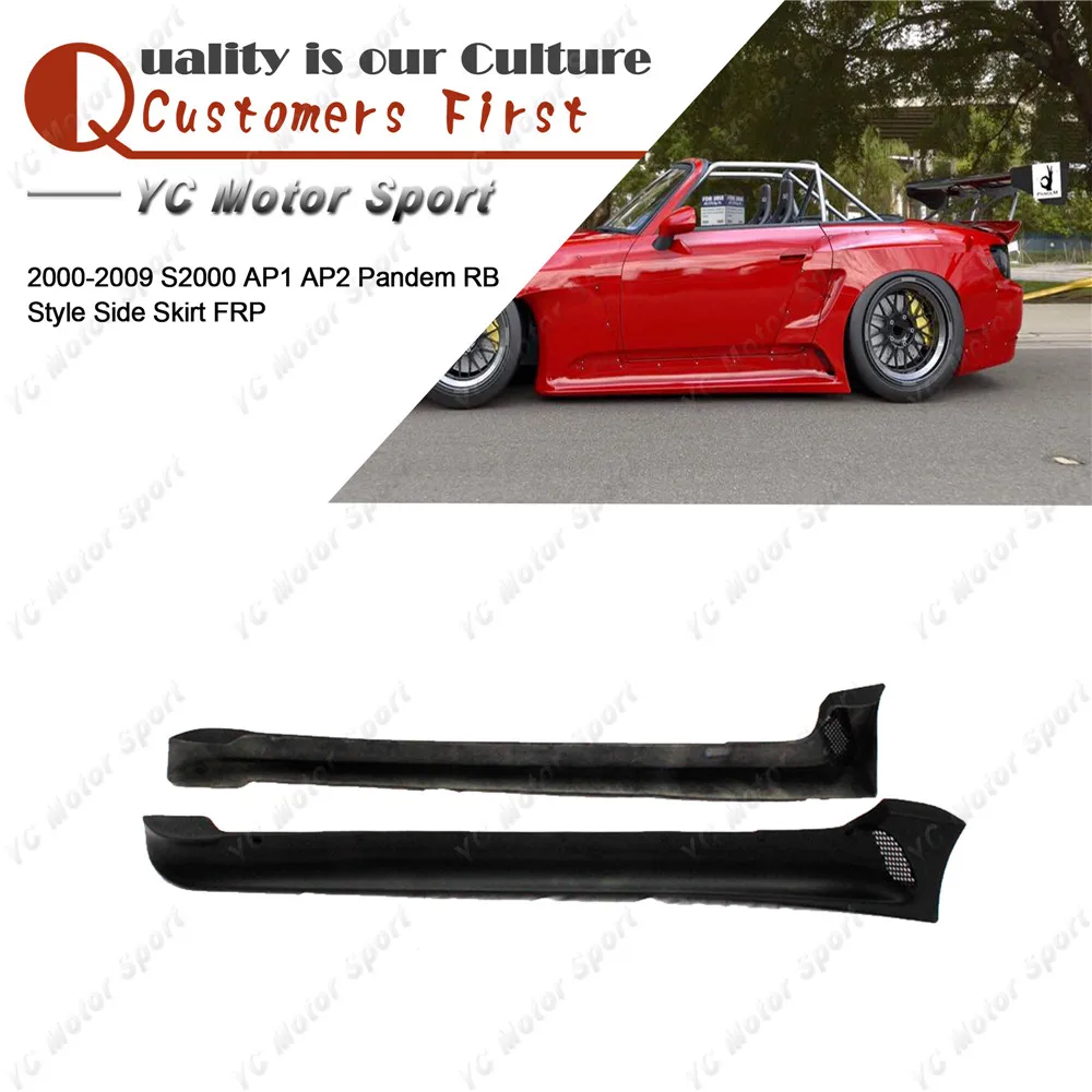 preço Acessórios Do Carro Frp Saias Laterais De Fibra De Vidro Apto Para 2000-2009 S2000 Ap1 Ap2 Pd Rb Estilo Corpo Kit Saia Lateral Capa