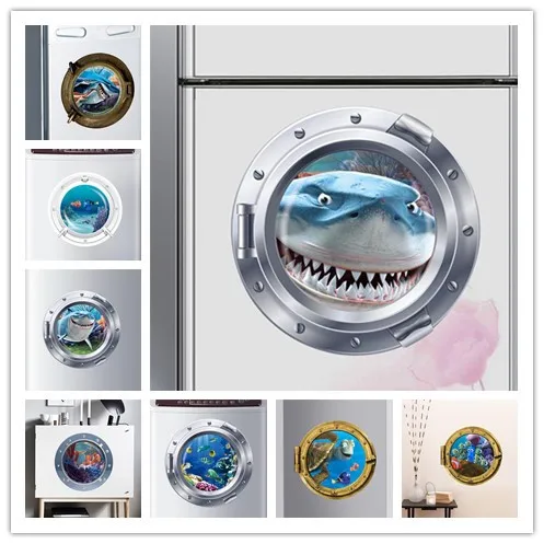 % Фантастические морские подводные лодки портолеты настенные наклейки декор для