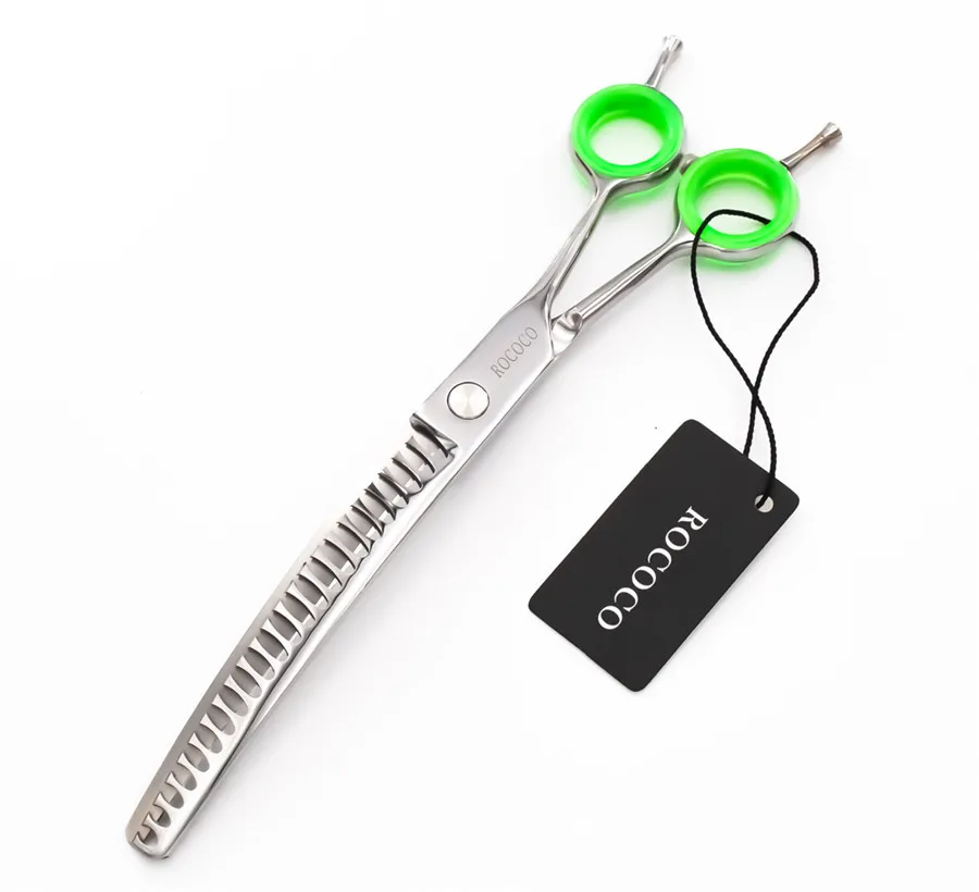 Изогнутые Ножницы для груминга домашних животных 8 дюймов ножницы стрижки собак