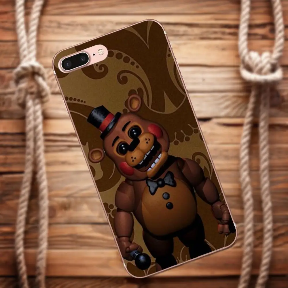 Милые Five Nights At Freddys игрушка для samsung Galaxy A3 A5 A7 J1 J2 J3 J5 J7 2015 2016 2017 узор ТПУ Мягкая