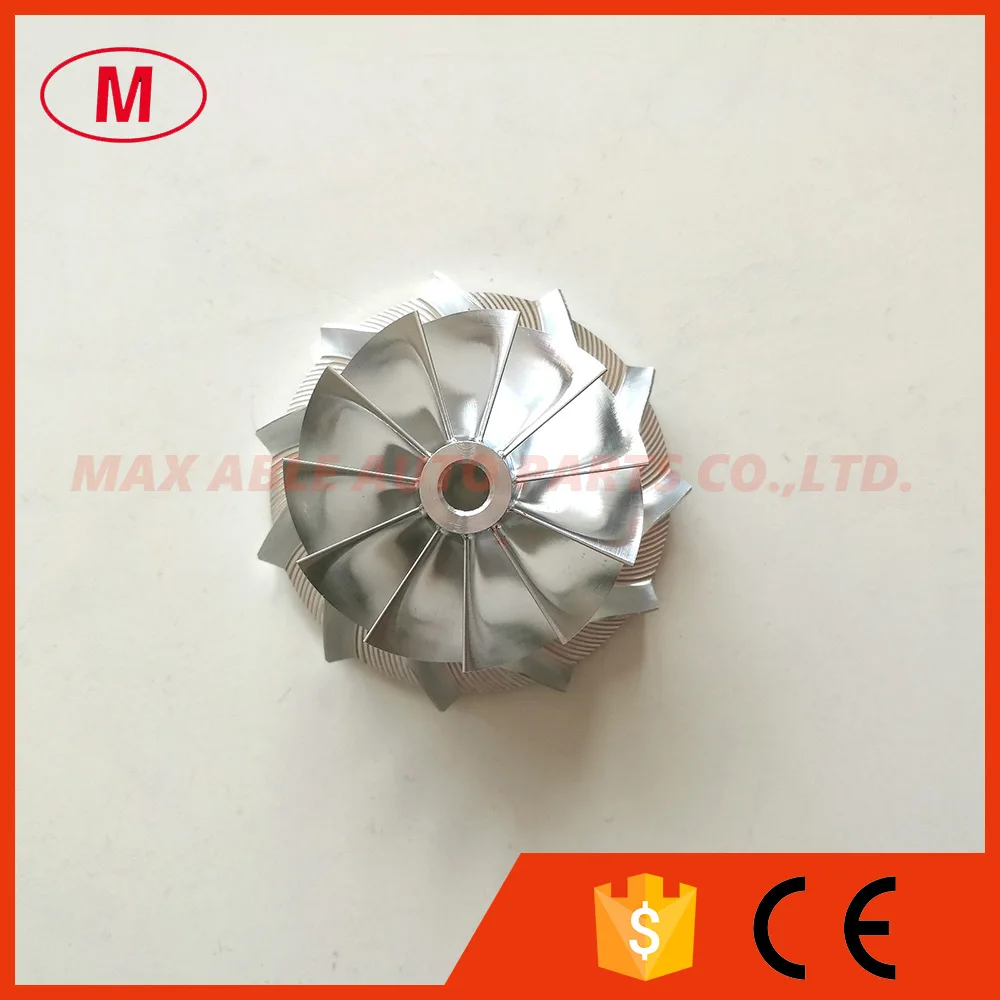 RHF5HB 93844S High Performance Turbo Aluminum 2024/Milling/Billet compressor wheel 47.20/60.0mm 11+0 blades FOR Subaru EJ20 VF22 |