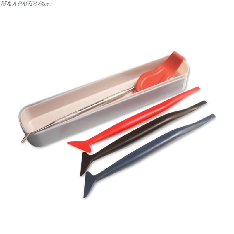 5 шт. машина Фольга Инструмент для отделки скребок пленка обрезки двери триммер