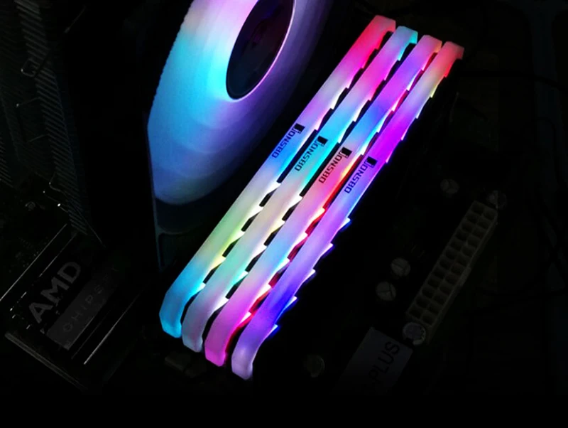 Черный rgb-корпус светящийся жилет общий светильник радиатор памяти Настольный DIY украшения монохромный СВЕТОДИОДНЫЙ(без памяти