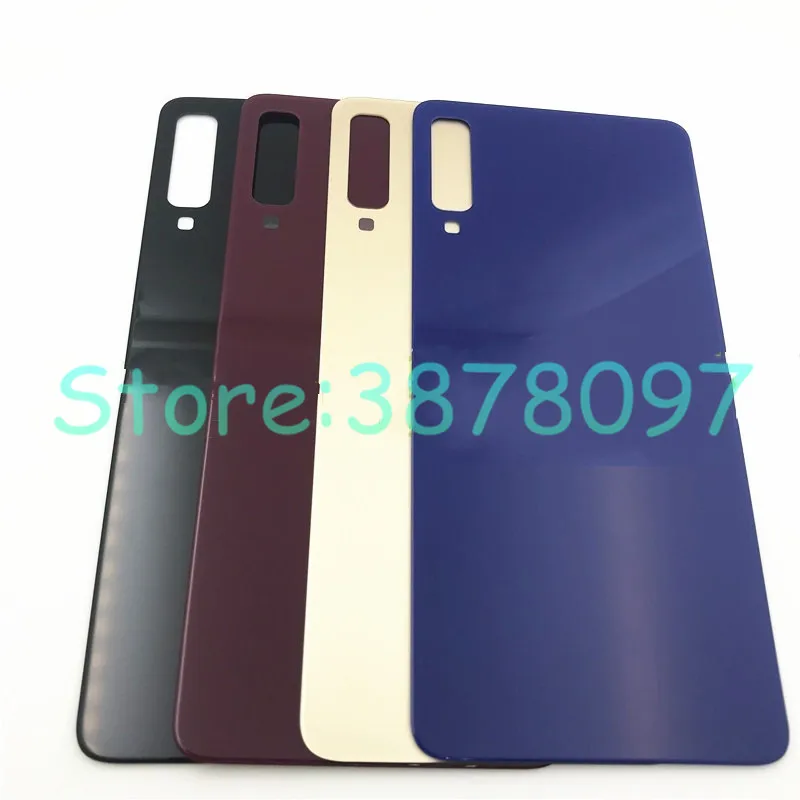 Оригинальная Задняя стеклянная крышка запасные части для Samsung Galaxy A750 A750F 2018