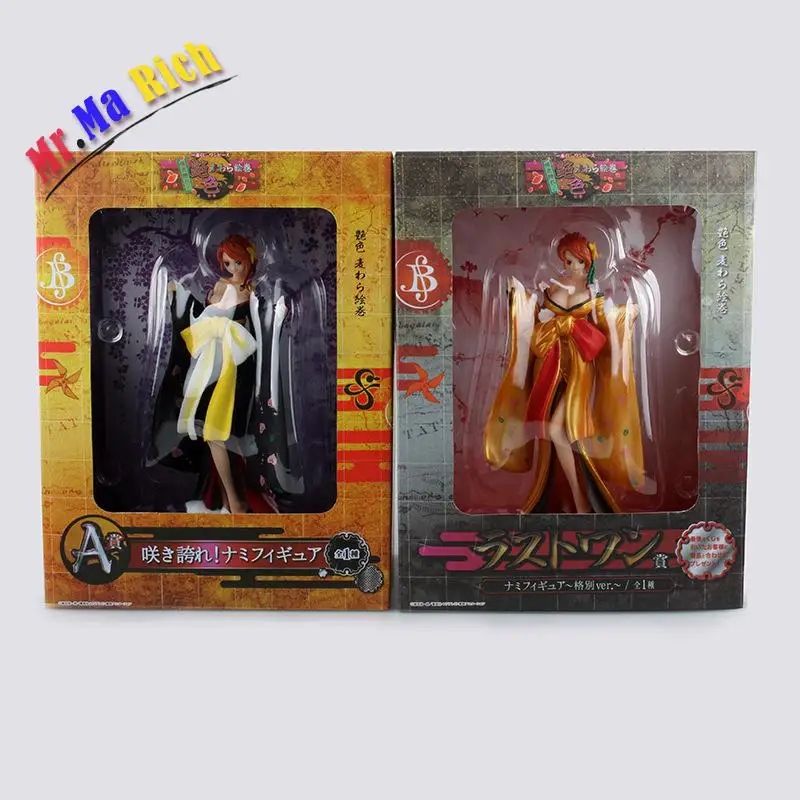 Одна штука кимоно Ver Nami сексуальная фигурка с накидкой Кабуки Brinquedos ПВХ Juguete