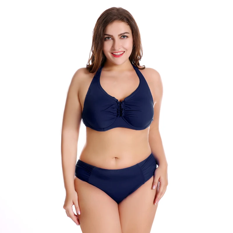 2018 пляжные плюс Размеры Плавание костюм пикантные Купальники для малышек