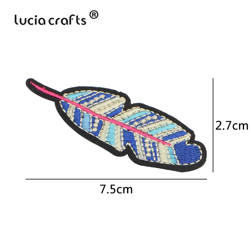 Lucia crafts 1 шт./лот мульти-Стили вышитые железные патчи для одежды наклейки значки DIY Швейные аксессуары L0903