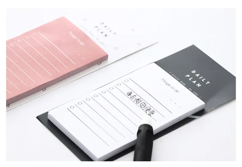 Креативное исследование рабочий план Sticky Notes милый блок стикеров для заметок Kawaii канцелярские принадлежности офисный аксессуар офисные школьные принадлежности
