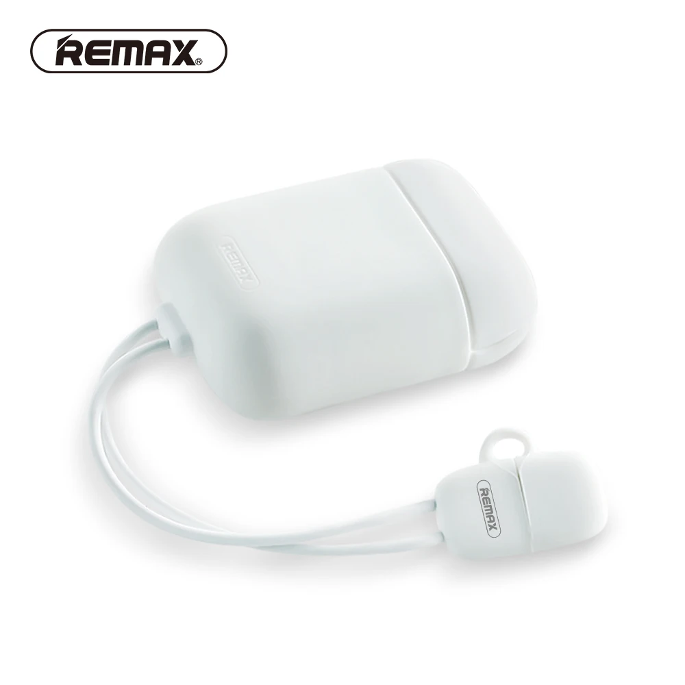 Силиконовый чехол REMAX 90 мм/2.1A защитный противоударный мягкий для Airpods зарядный с