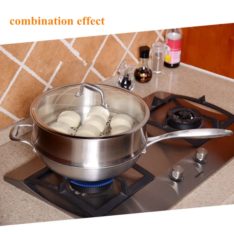 Youtai 18/10stainless steel German cooking tools high-quality eco-friendly use for the diameter size of 28cm kitchen steamer | Дом и сад
