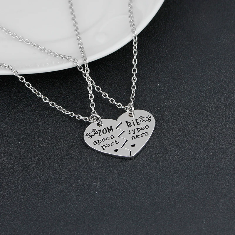 Зомби партнеров Головоломки Кулон Цепочки и ожерелья с изображениями из сериала